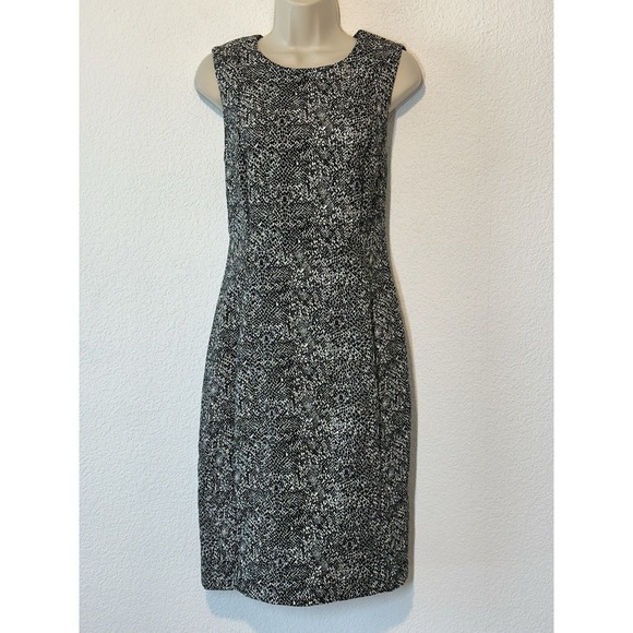 Calvin Klein Dresses & Skirts - Calvin‎ Klein Size 10 Sheath Dress Black & White SlimmingCore Piece Career Event